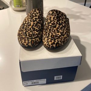 Caslon Leopard Mules Size 8.5